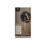 Dearderm Suwall Luxury Hair Color Cream 7S (Black)  120g + 120g